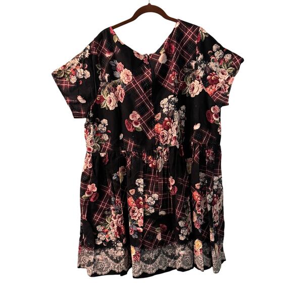 ModCloth Mini Dress Size 4XL Sweetheart Neckline Gothic Prep - Picture 4 of 4